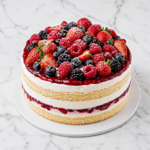 Torta Frutos Rojos